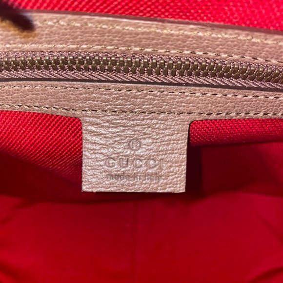 RARE! Gucci Houndstooth And Stripe Shoulder Bag Red & Green NEW W DUSTBAG - Picture 6 of 10